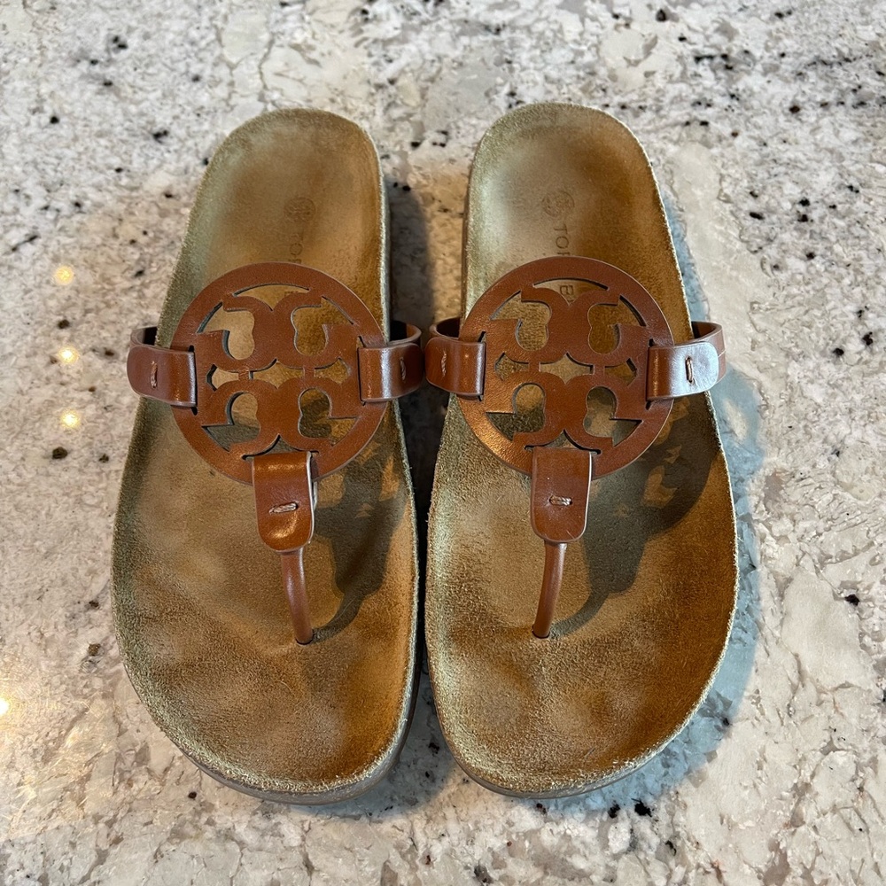 Tory Burch Miller cloud sandals 7.5